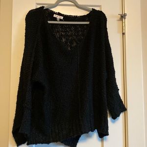 Never worn oversized black sweater